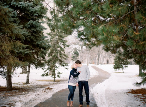 Amanda Nippoldt Photography, Film Photographer, Minnesota Wedding Photographer, Minneapolis Engagement Session, Moose and Sadies Engagement, Film Engagement Session, Emily Grace Designs,
