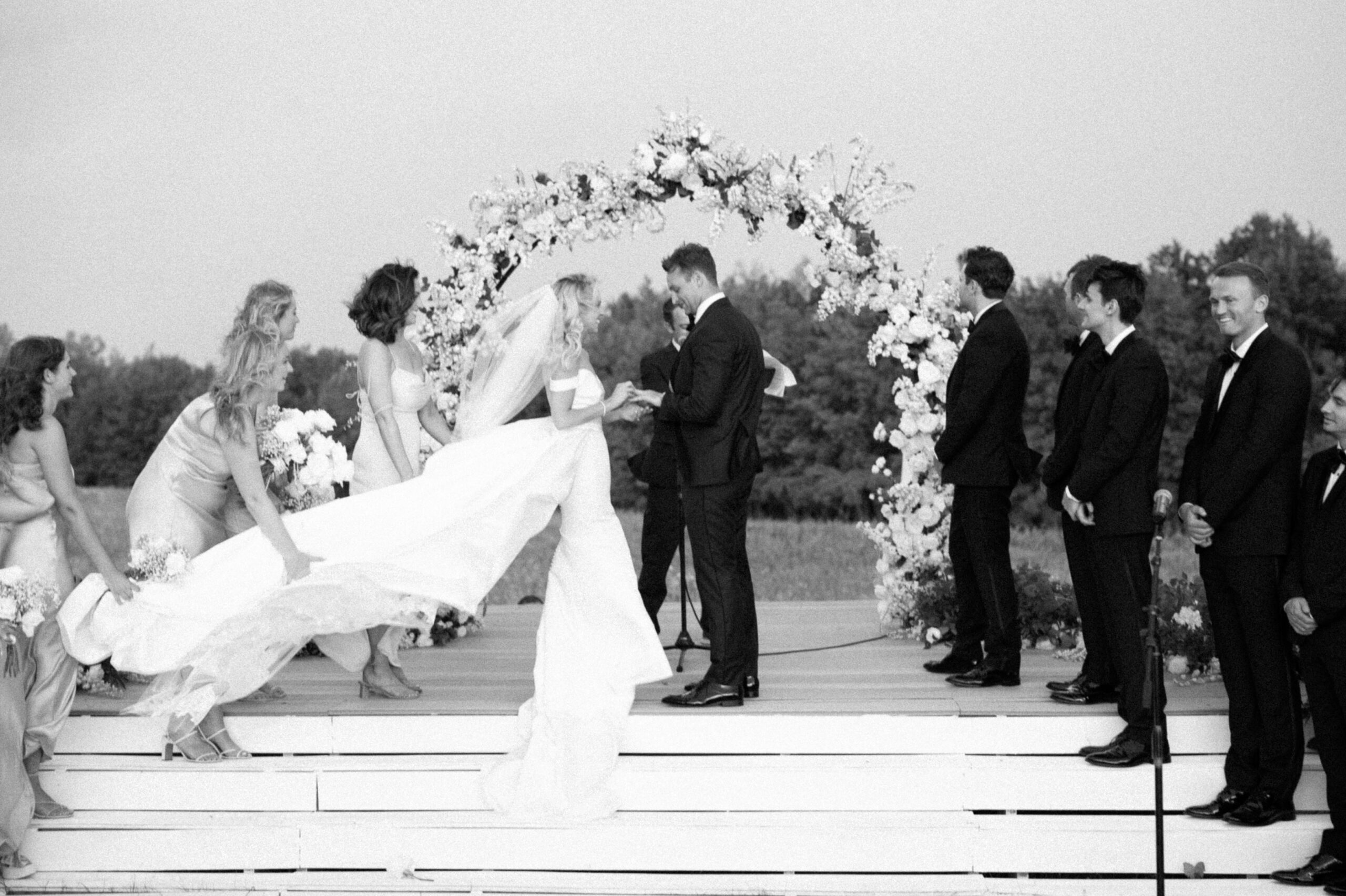 Classic Tented Wedding in Minnesota with Film Photographer Amanda Nippoldt
